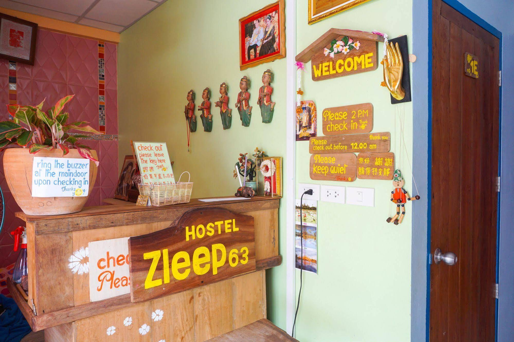 Zleep63 Hostel Bangkok Exterior photo